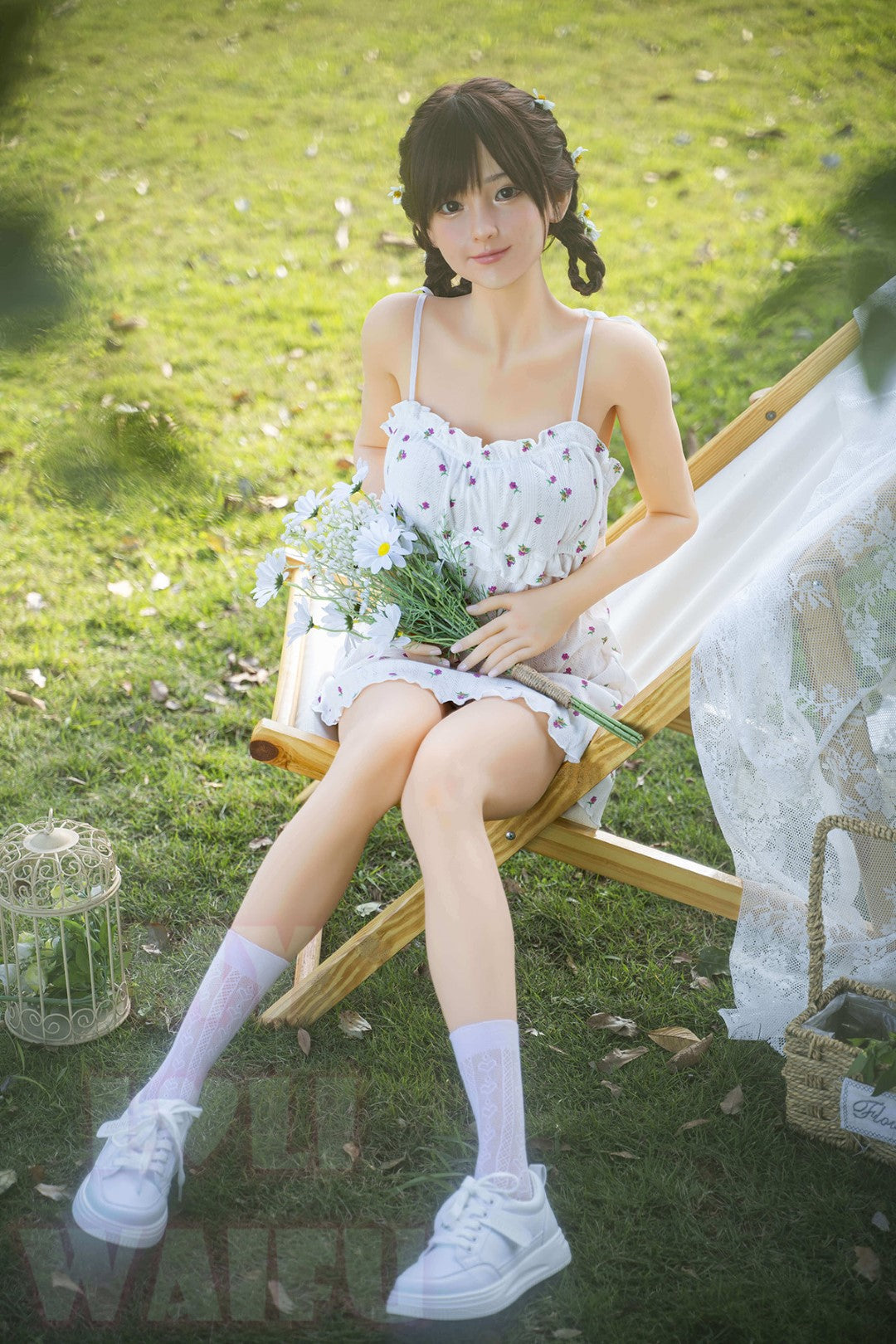 Rena poupée sexuelle (My Loli Waifu Bonnet B 148 cm #24 TPE+Silicone)