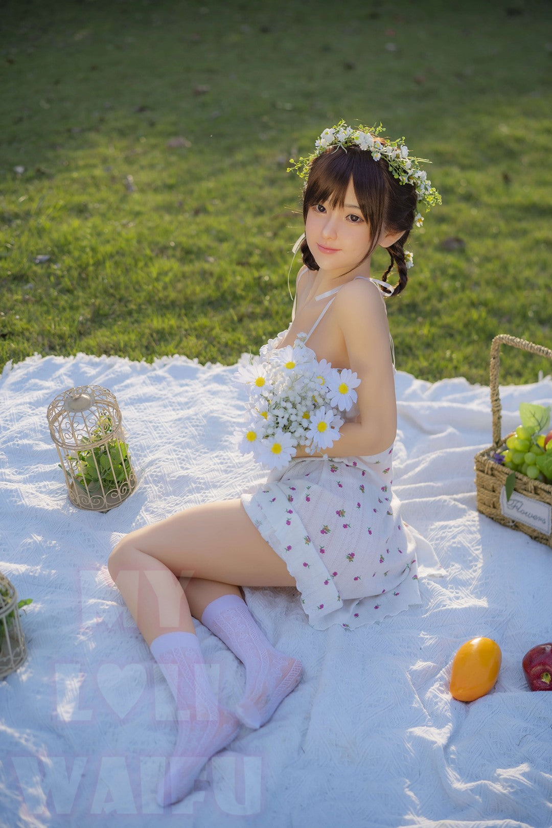 Rena poupée sexuelle (My Loli Waifu Bonnet B 148 cm #24 TPE+Silicone)