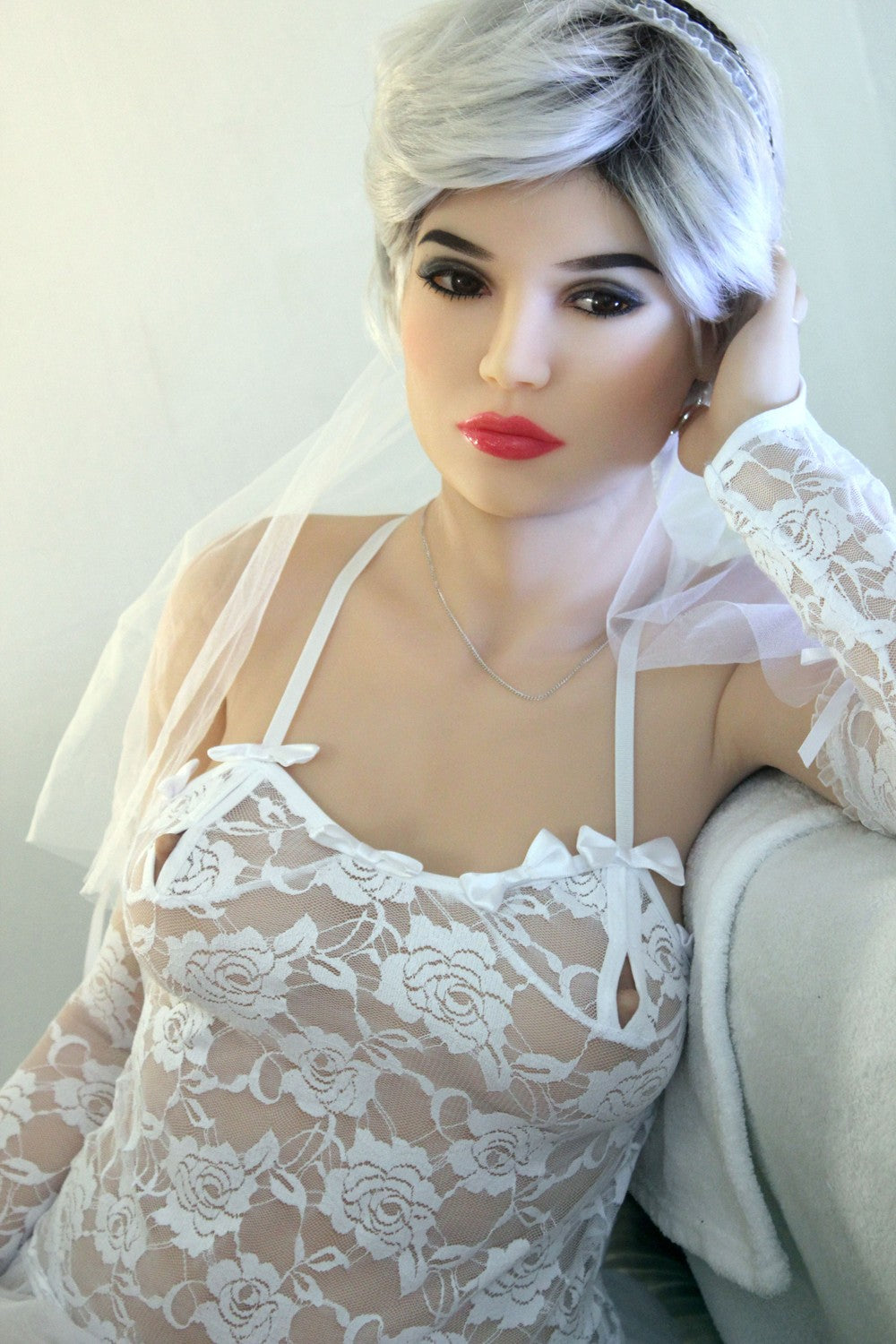 Marguerite poupée sexuelle (HRDoll 158 cm Bonnet B #47 TPE)