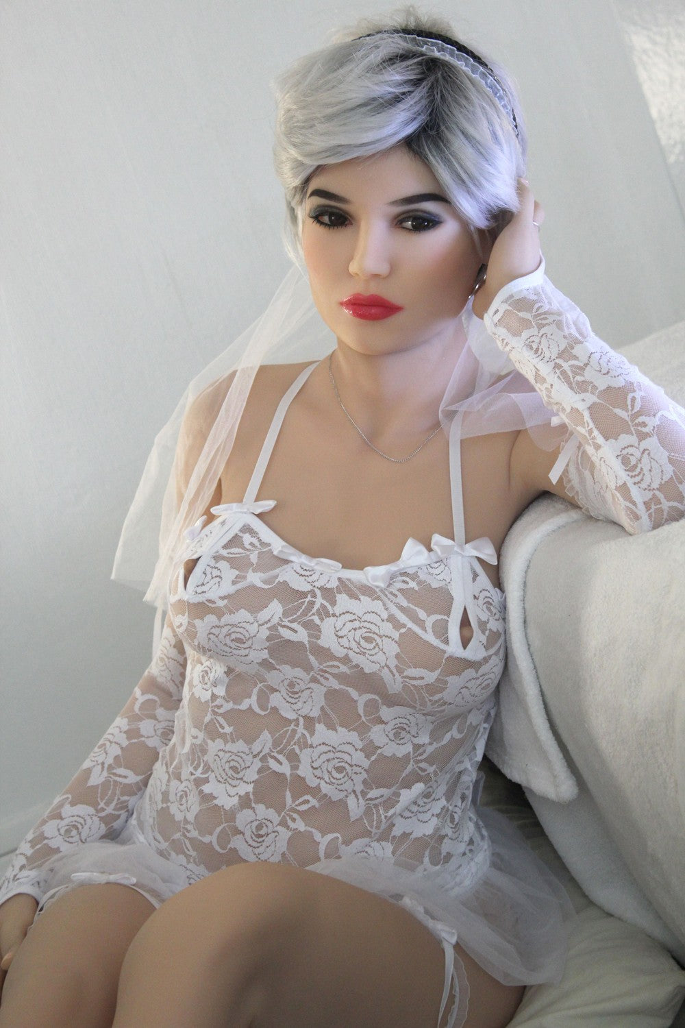 Marguerite poupée sexuelle (HRDoll 158 cm Bonnet B #47 TPE)