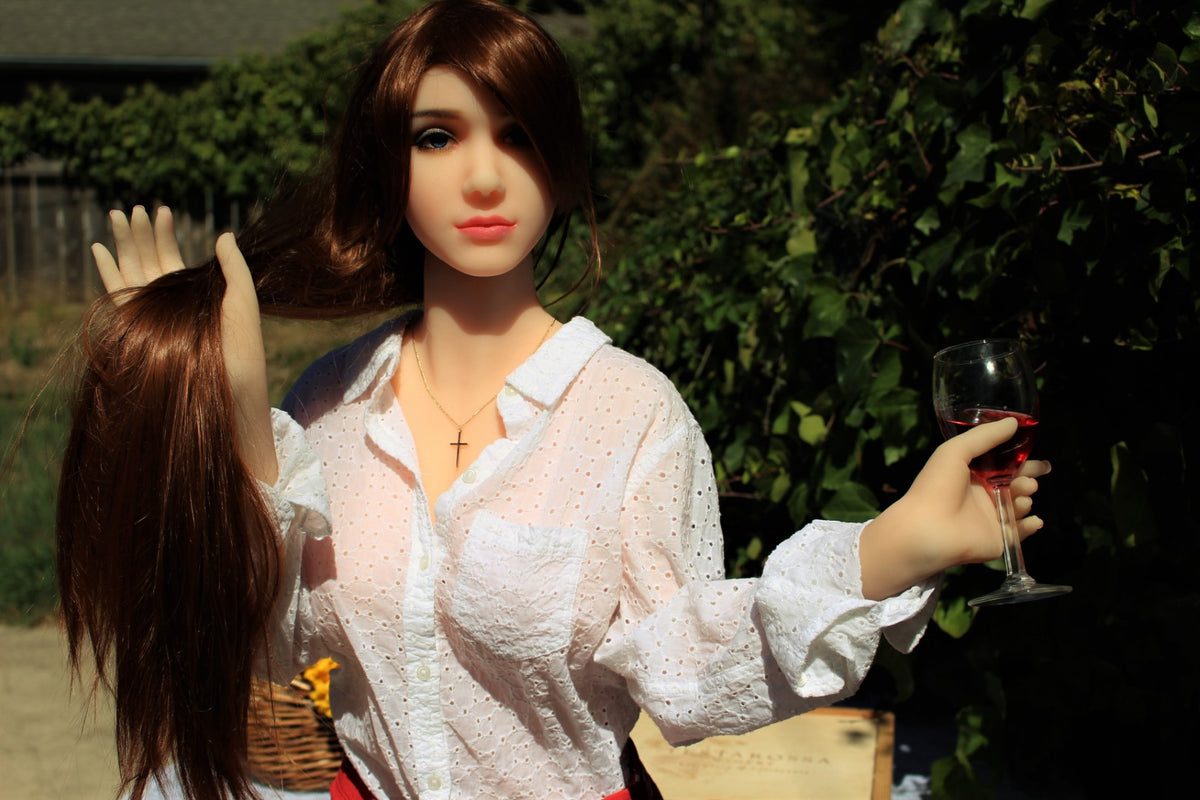 Audrey poupée sexuelle (HRDoll 161 cm (E-Cup #16 TPE)