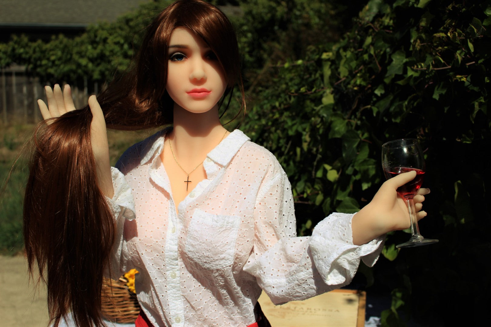 Audrey poupée sexuelle (HRDoll 161cm e-cup # 16 tPE)