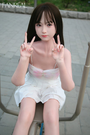 MO bambola sessuale (FanReal Doll Silicone da 153 cm B-Cup)