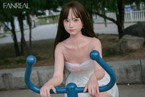 MO bambola sessuale (FanReal Doll Silicone da 153 cm B-Cup)