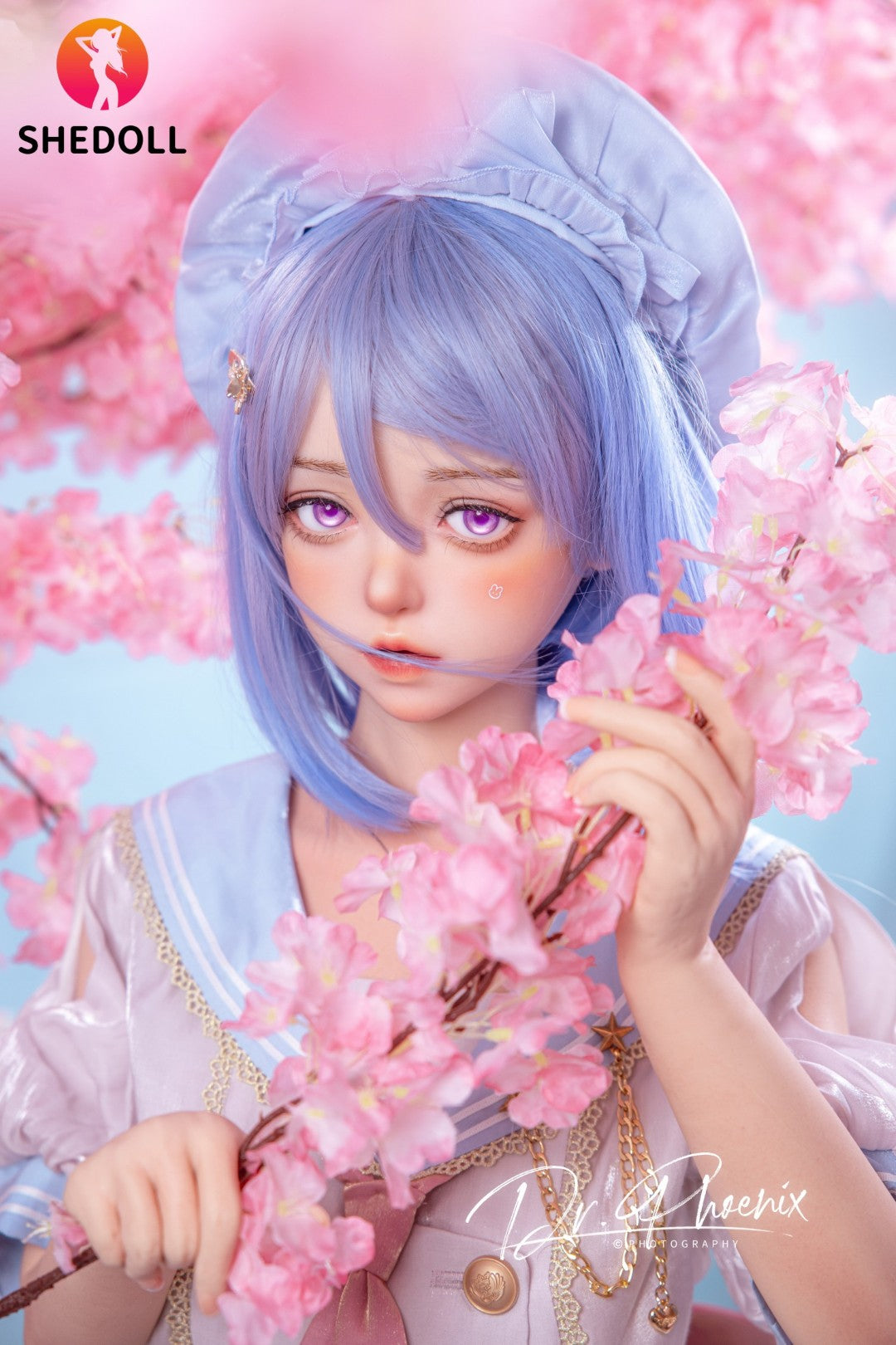 Dora poupée sexuelle (SHEDOLL Bonnet D 148 cm #SH185 2.0 Silicone)