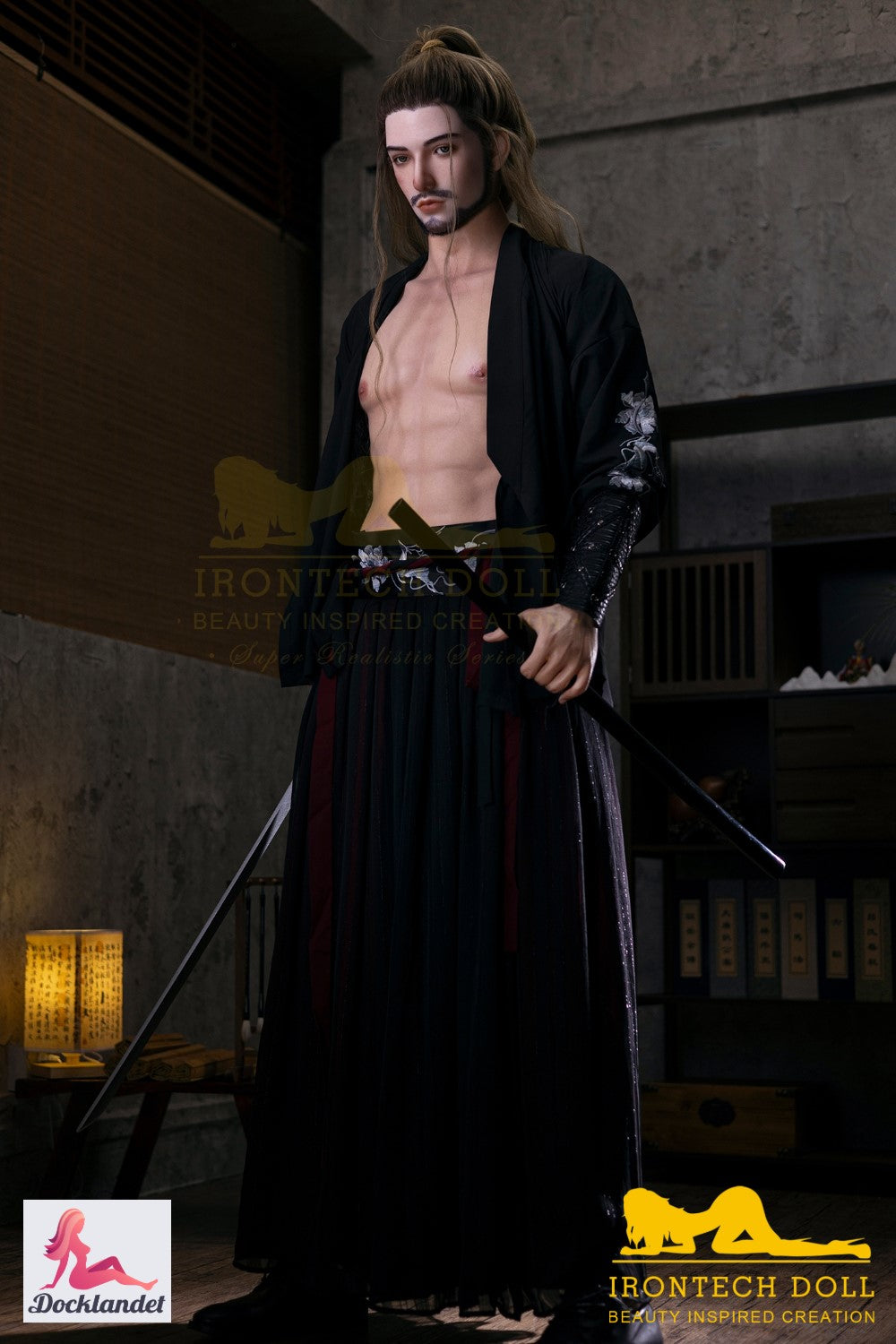 Jean mâle poupée sexuelle (Irontech Doll 176 cm (M10 Silicone)