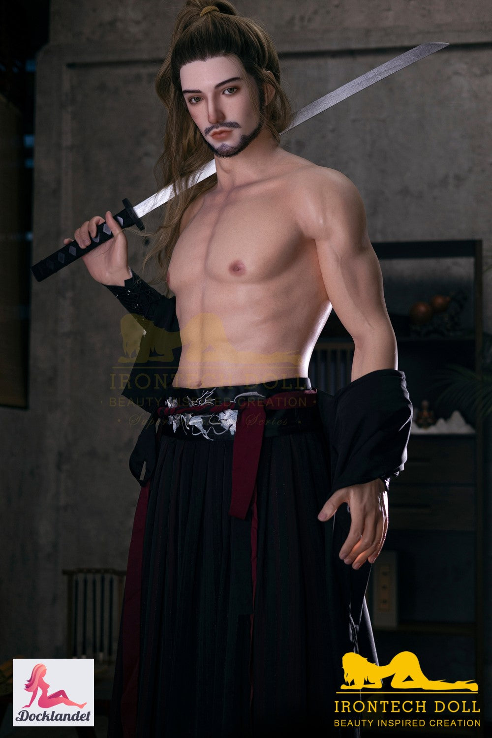 Jean mâle poupée sexuelle (Irontech Doll 176 cm (M10 Silicone)