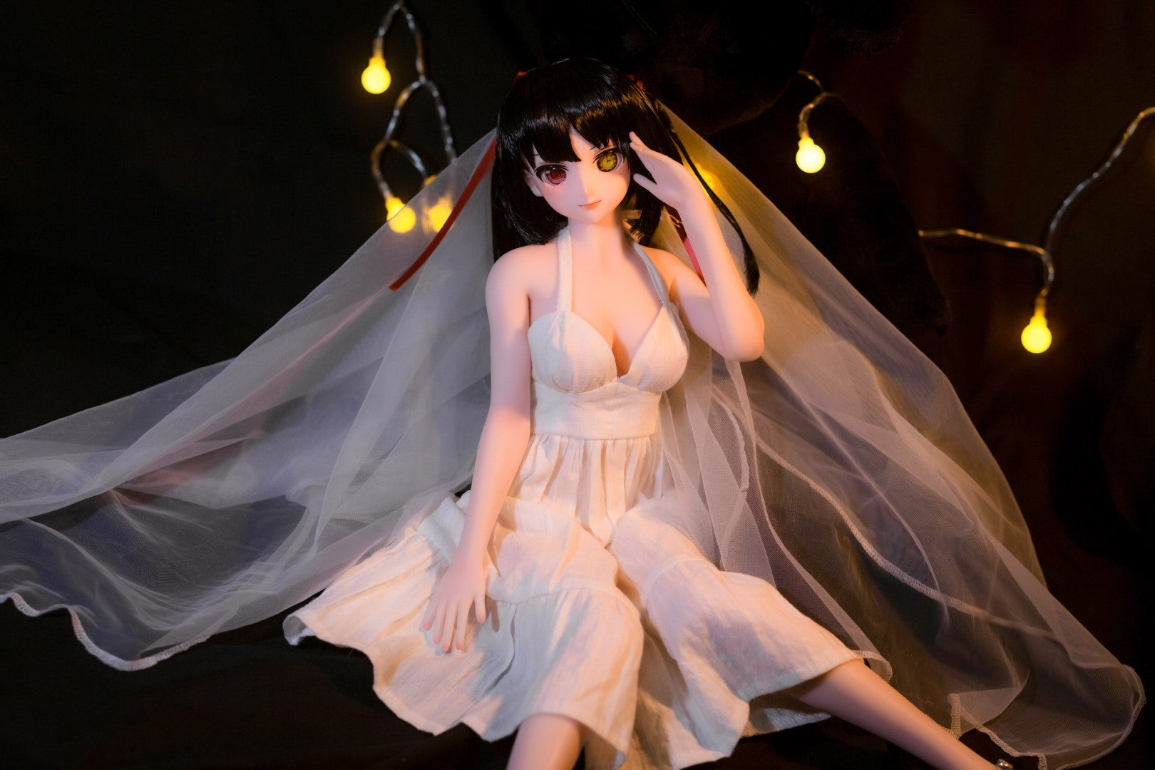 Kurumi Sex Doll (Climax Doll Mini silicone B-Cup) da 60 cm)