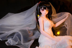 Kurumi Sex Doll (Climax Doll Mini silicone B-Cup) da 60 cm)