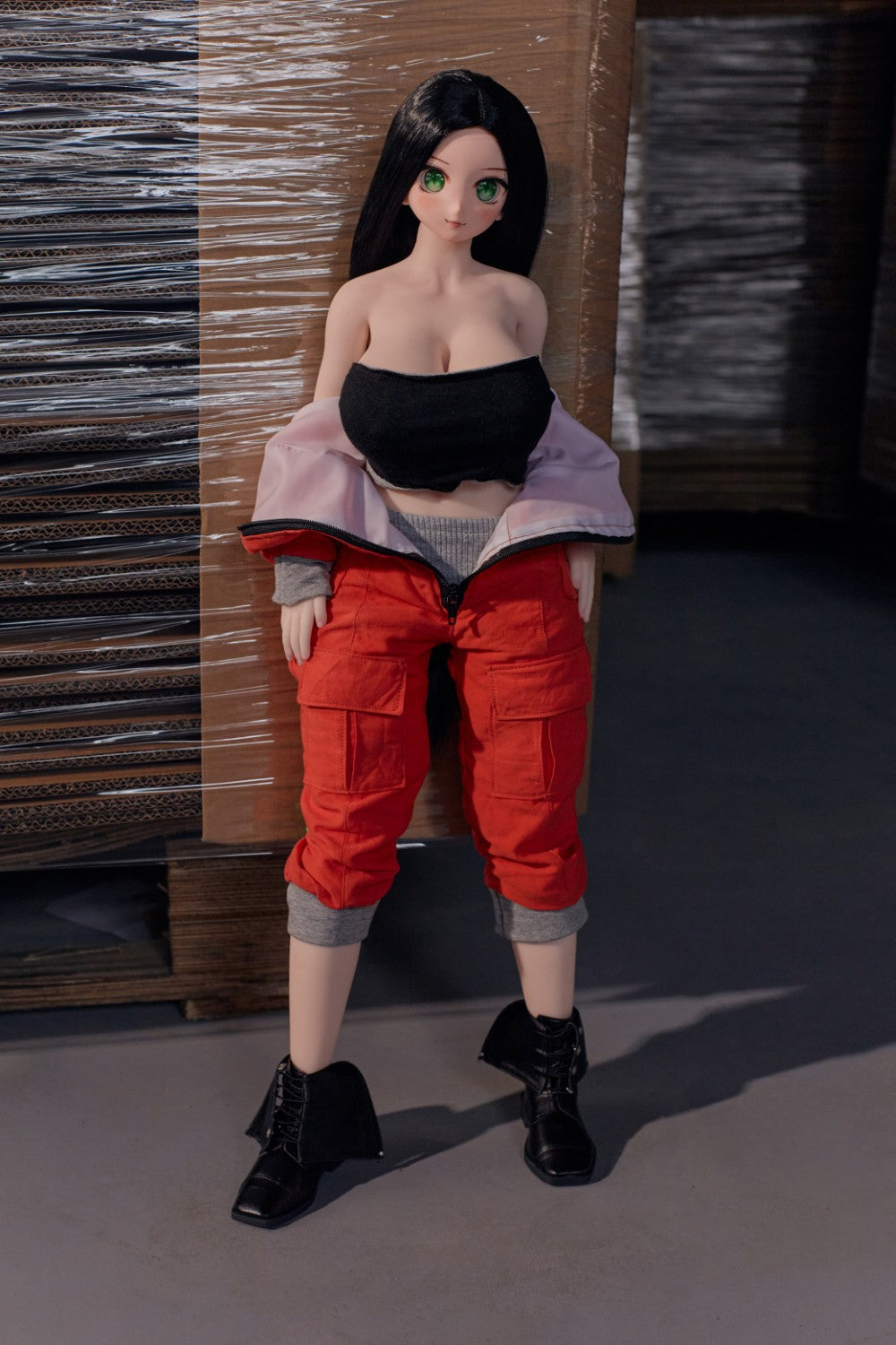 Rina poupée sexuelle (Climax Doll Mini bonnet G 60cm Silicone)