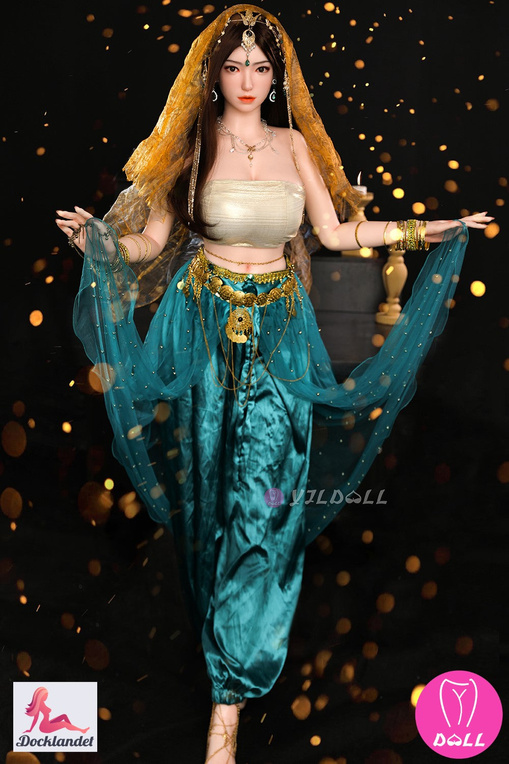 Jiya bambola del sesso (YJL Doll Coppa F da 163 cm n. 822 in silicone)