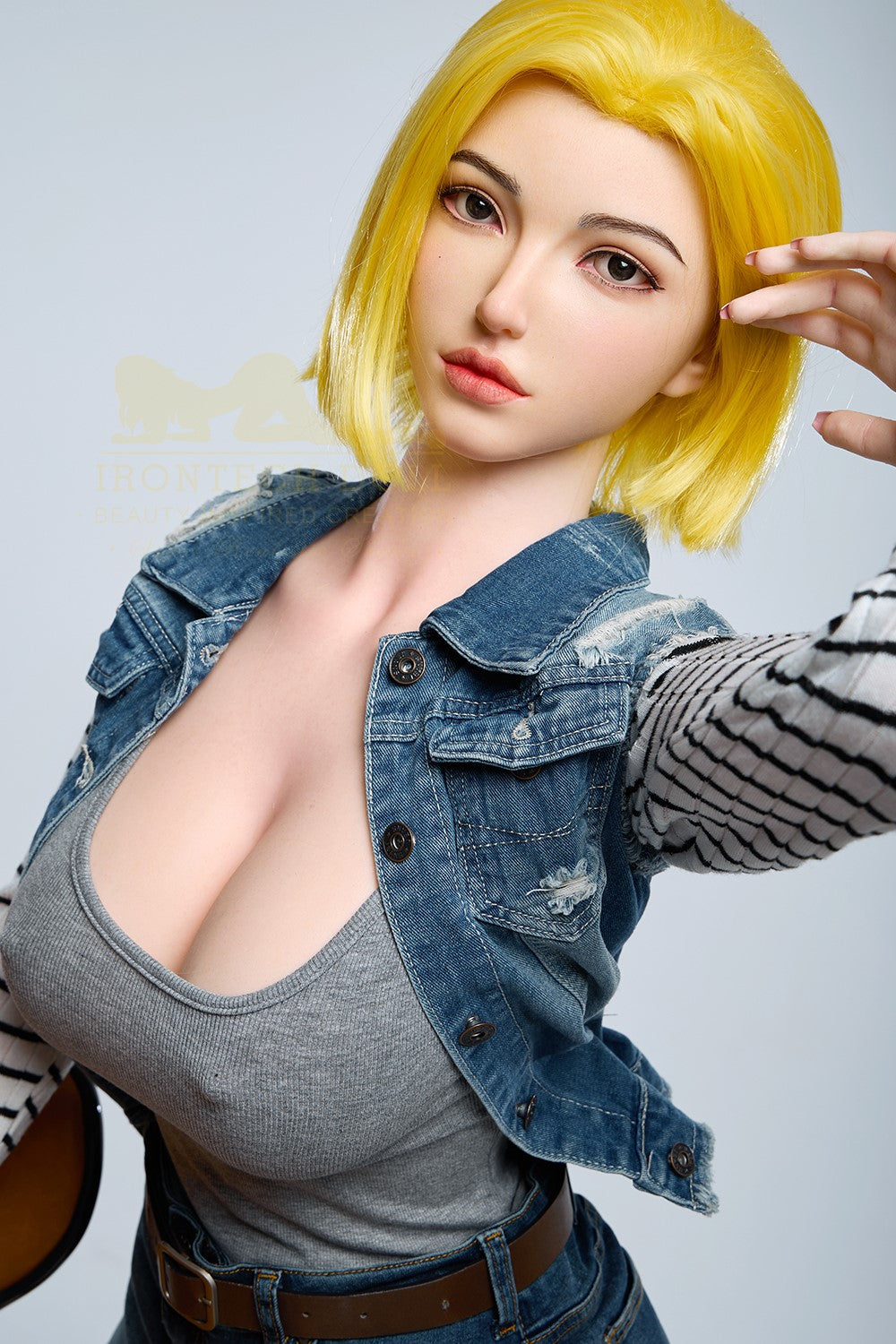 Joline Android 18 sexpuppe (Irontech Doll 159cm G-cup S41 Silikon)