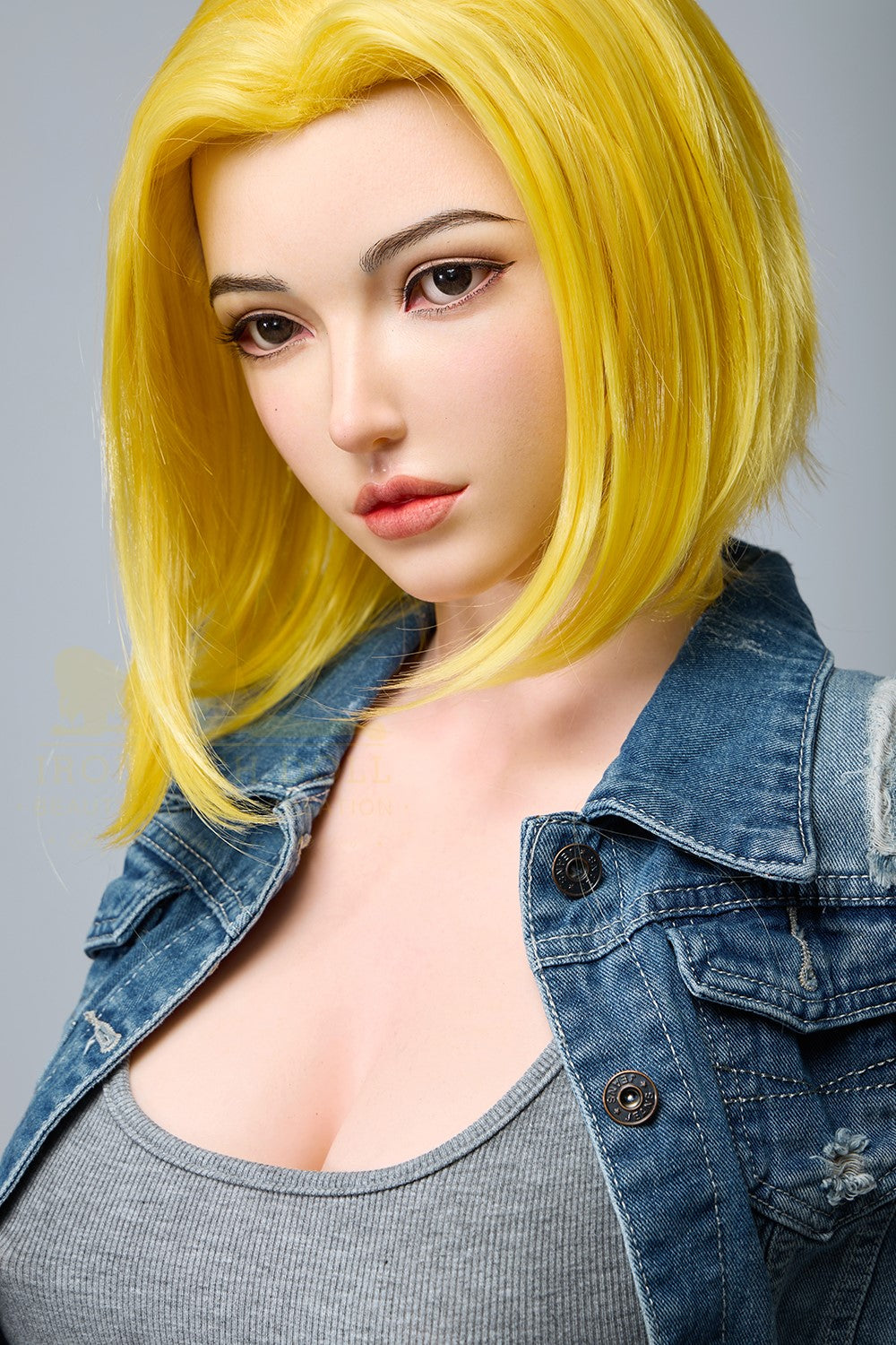 Joline Android 18 sexpuppe (Irontech Doll 159cm G-cup S41 Silikon)