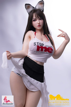 Joline sexpuppe (Irontech Doll 165 cm f-cup S41 Silikon)