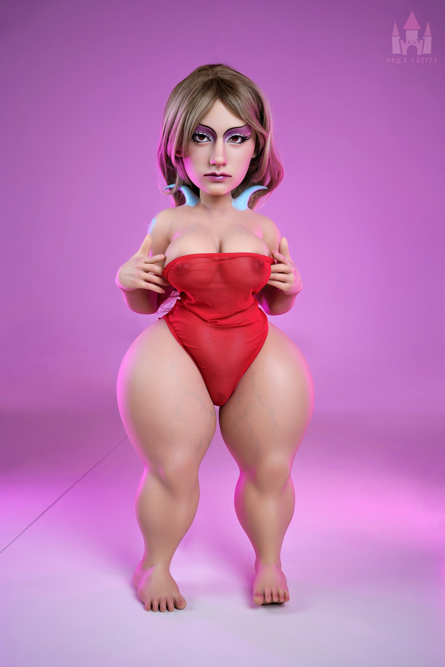 Jovelle bambola del sesso (Dolls Castle Coppa E da 120 cm #S14 in silicone)