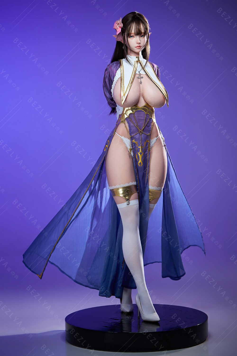 Zelda bambola del sesso (Bezlya Doll Coppa F da 157 cm (2,2 CF in silicone)