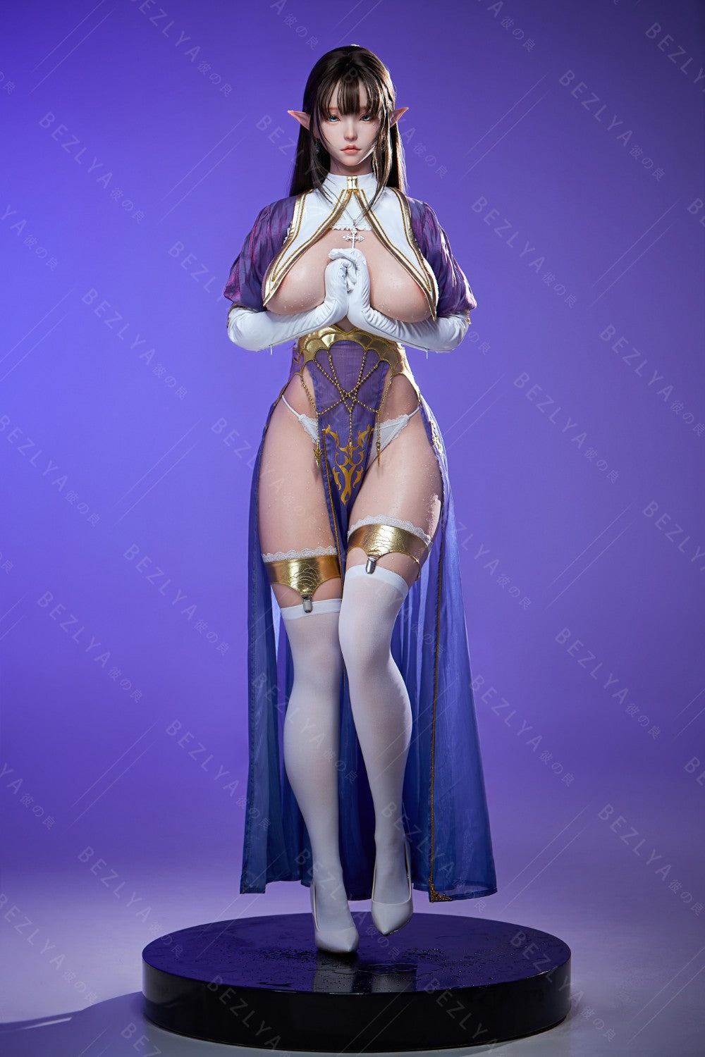 Zelda bambola del sesso (Bezlya Doll Coppa F da 157 cm (2,2 CF in silicone)