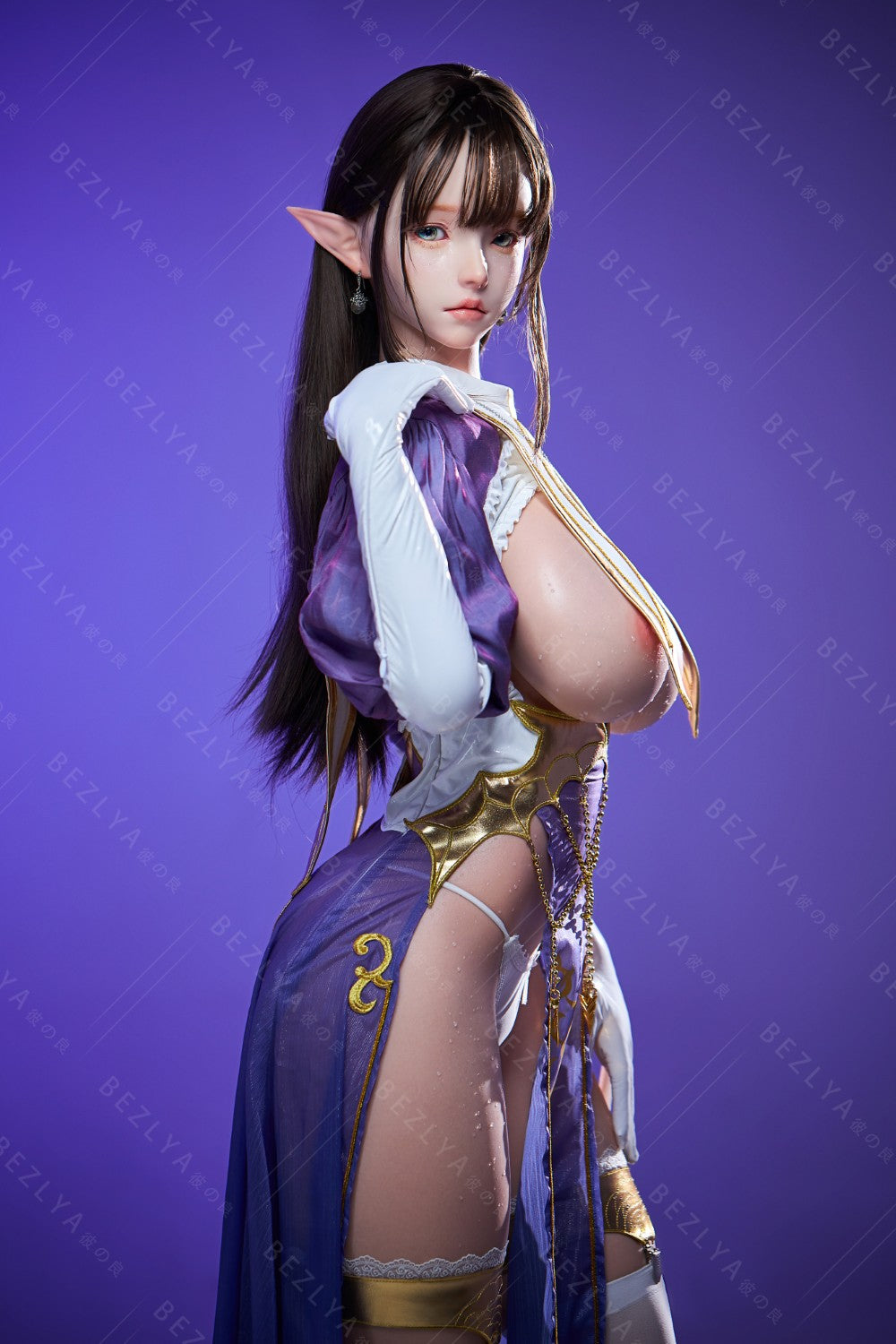 Zelda bambola del sesso (Bezlya Doll Coppa F da 157 cm (2,2 CF in silicone)