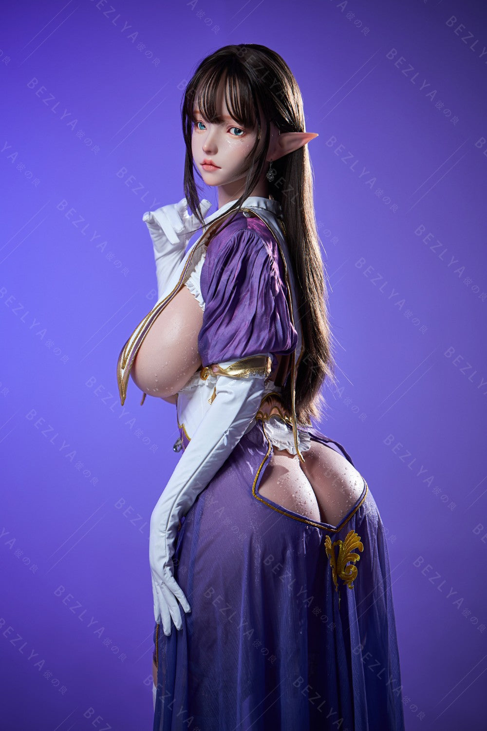 Zelda bambola del sesso (Bezlya Doll Coppa F da 157 cm (2,2 CF in silicone)