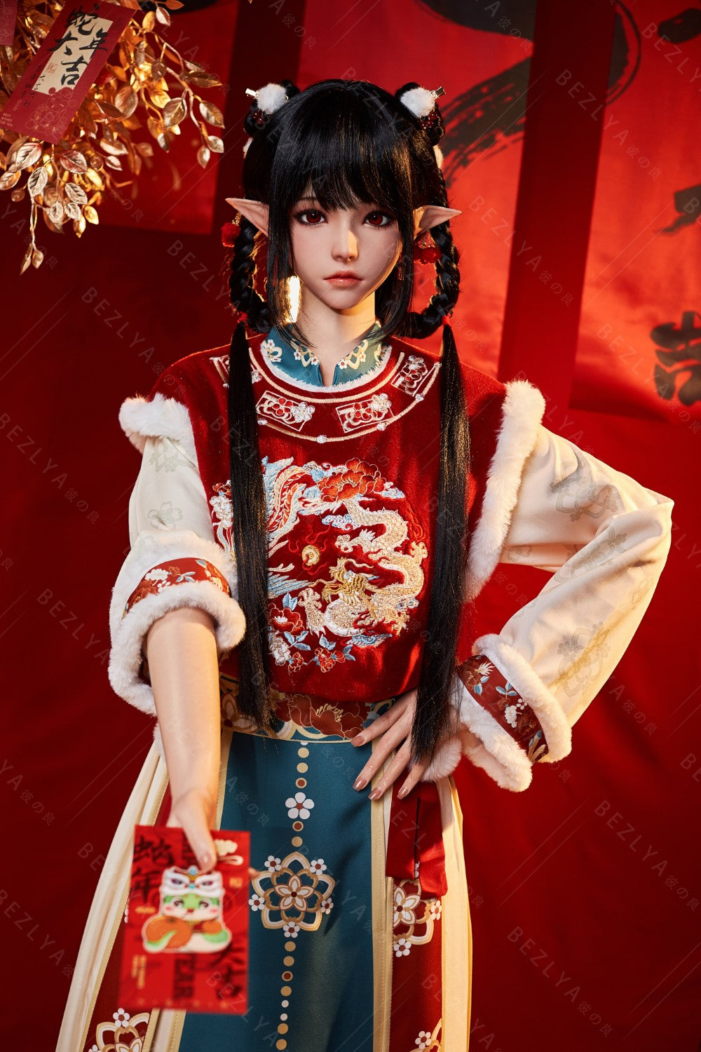 Calla poupée sexuelle (Bezlya Doll 163 cm E-cup 2.2CF Silicone)