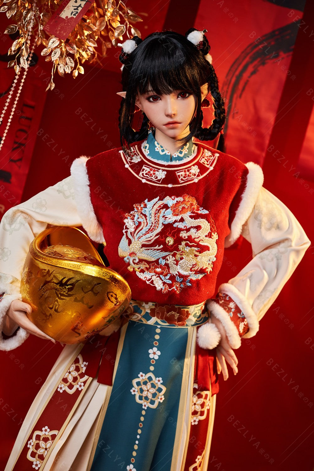 Calla poupée sexuelle (Bezlya Doll 163 cm E-cup 2.2CF Silicone)