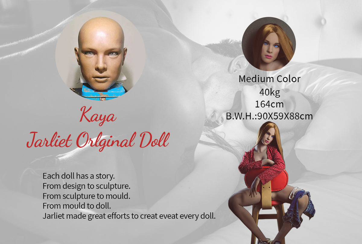 Kaya poupée sexuelle (Jarliet 164 cm (E-Cup TPE)