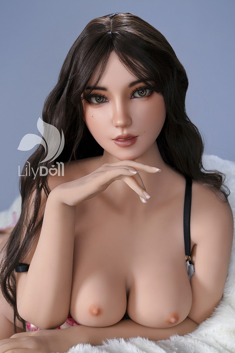 Aria-C poupée sexuelle (LilyDoll Bonnet D 158 cm #LD018 Silicone+TPE)