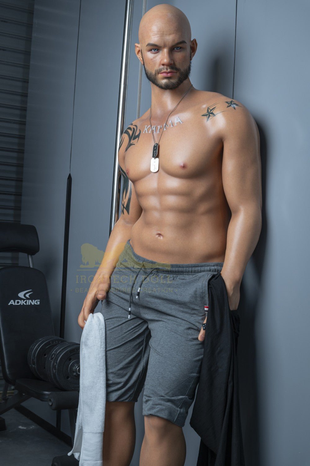 Cliff Jensen, pornostar, bambola sessuale (Irontech Doll 190 cm Silicone)