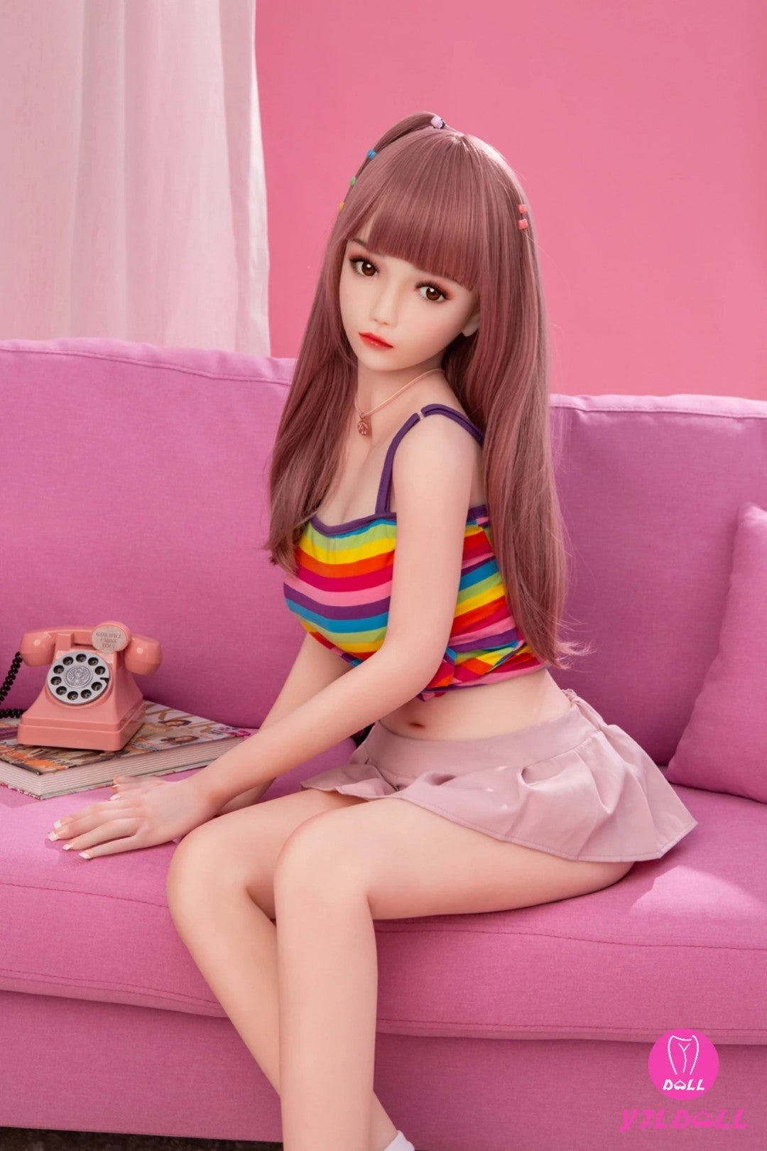 Bertha bambola del sesso (YJL Doll Coppa C da 148 cm n. 175 TPE+silicone)