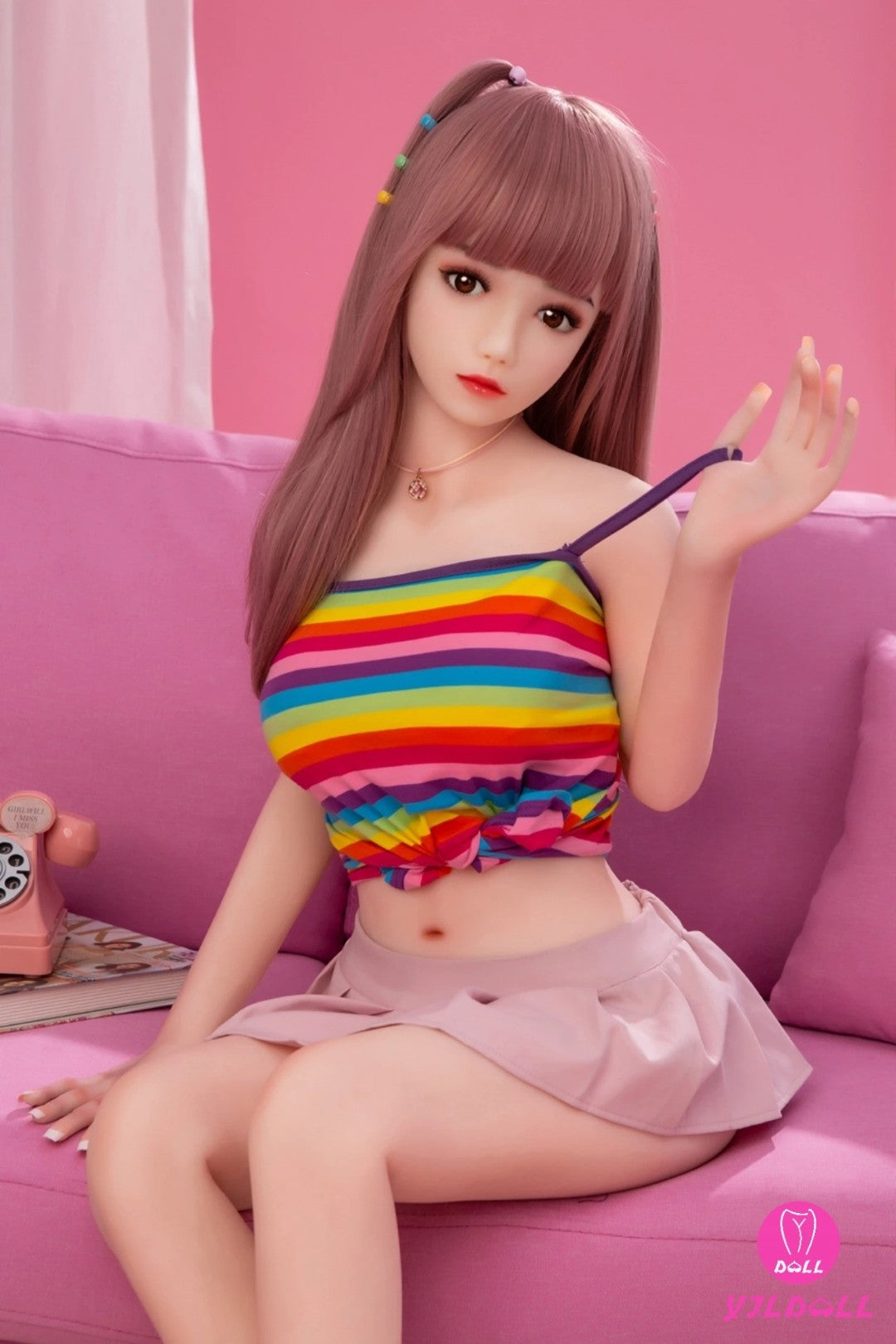 Bertha bambola del sesso (YJL Doll Coppa C da 148 cm n. 175 TPE+silicone)