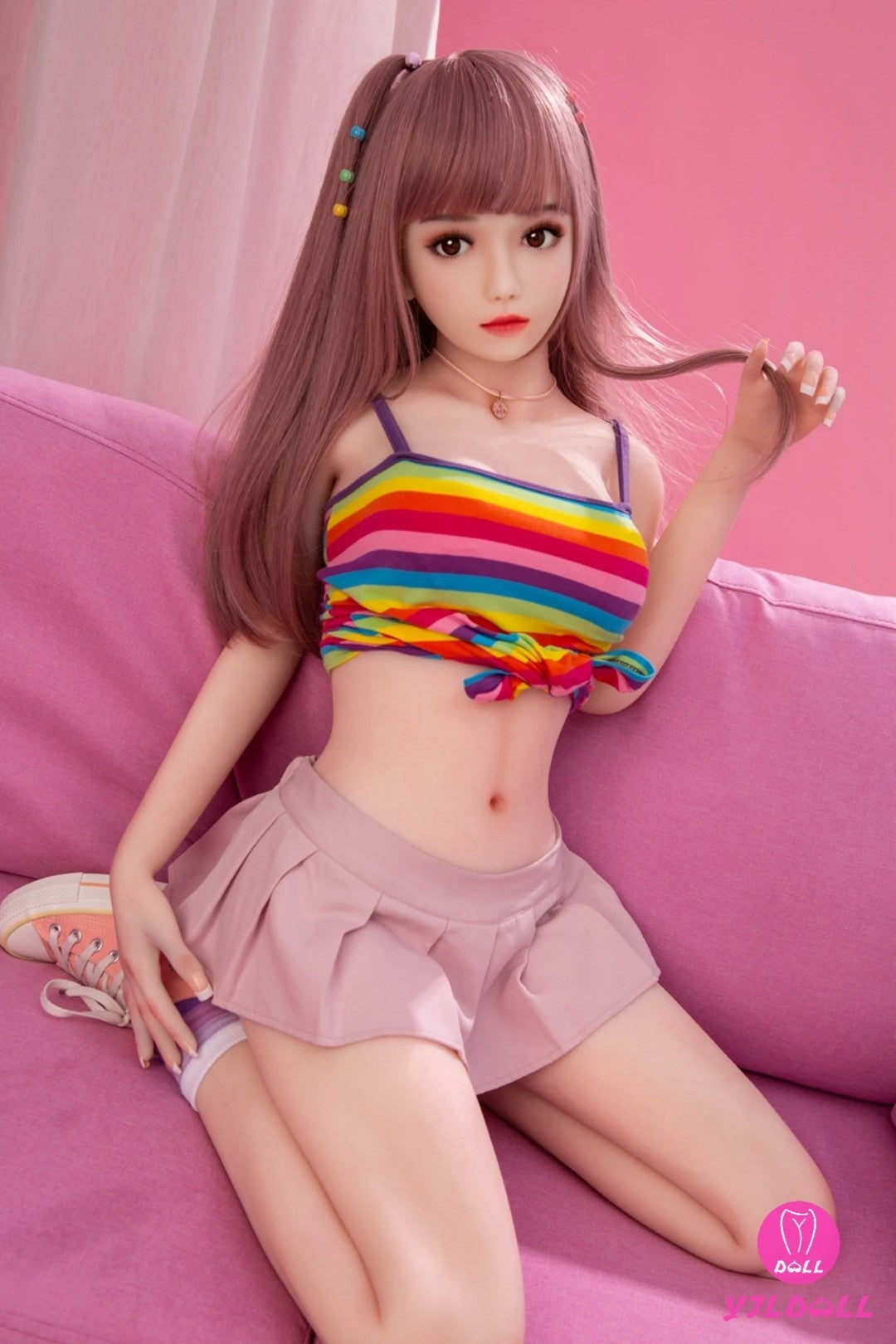 Bertha bambola del sesso (YJL Doll Coppa C da 148 cm n. 175 TPE+silicone)