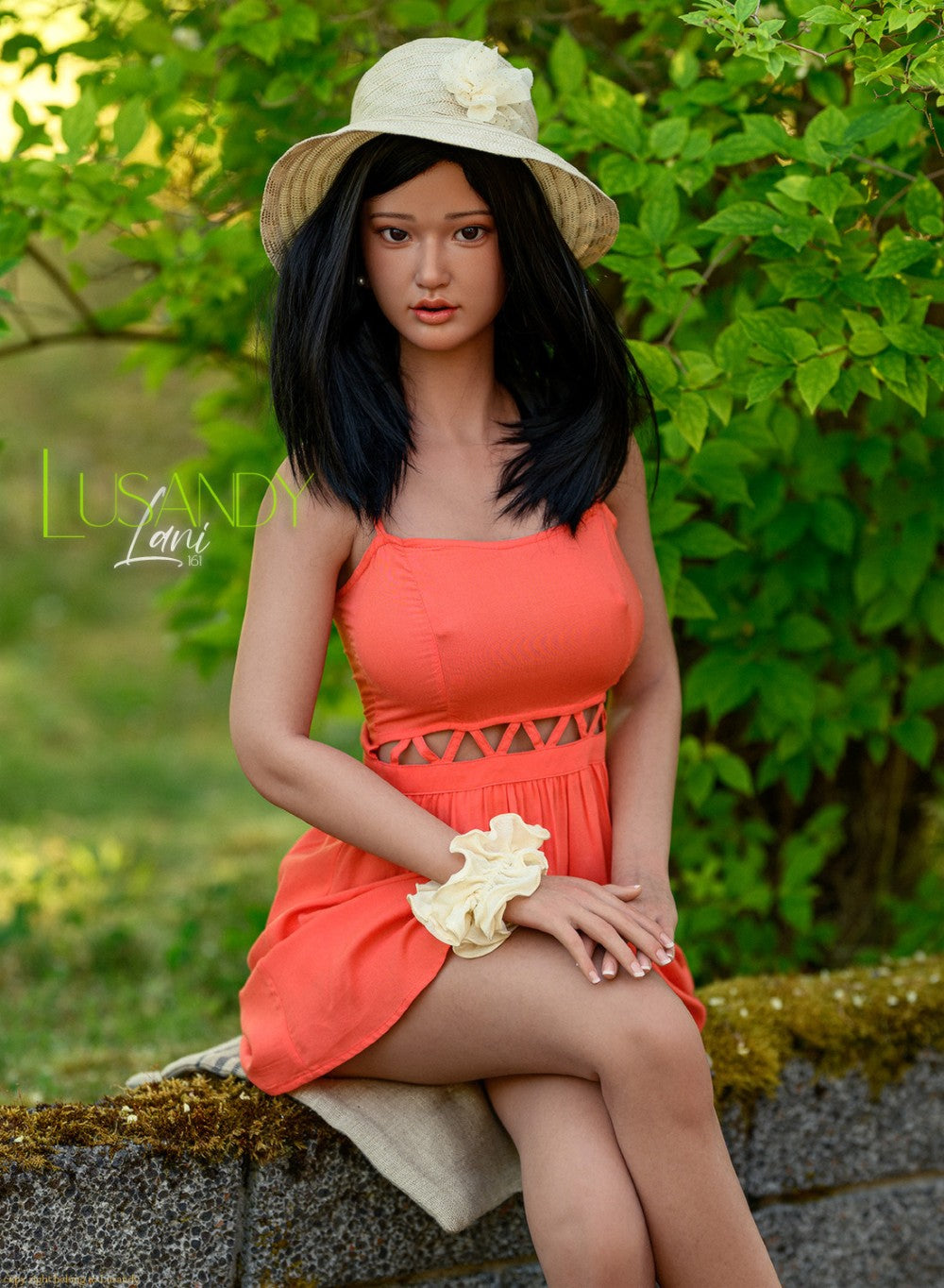 Lani poupée sexuelle (Lusandy Doll 161 cm bonnet D en silicone)