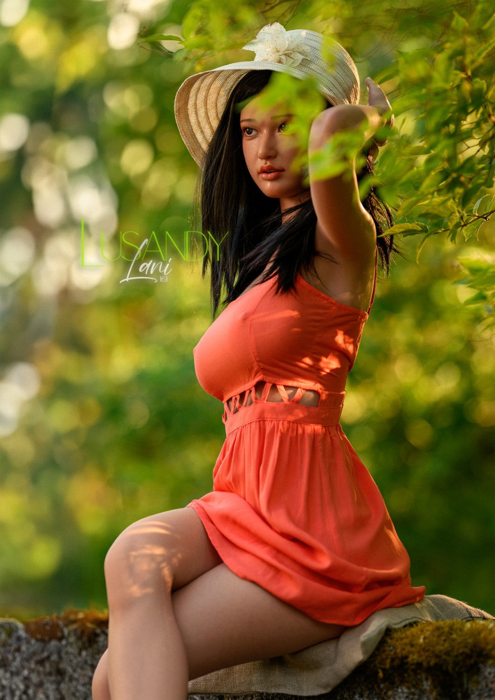 Lani poupée sexuelle (Lusandy Doll 161 cm bonnet D en silicone)