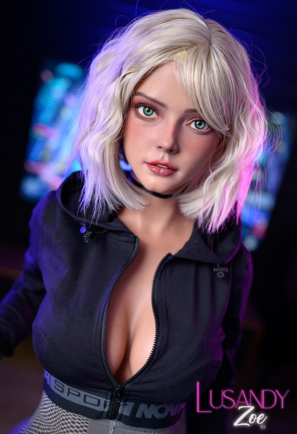 Zoé poupée sexuelle (Lusandy Doll 161 cm bonnet D en silicone)