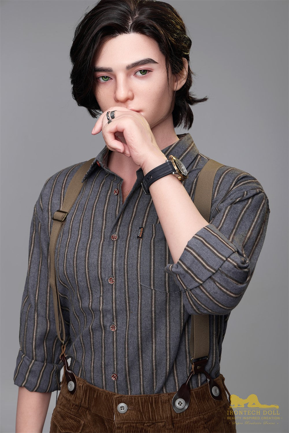 Lucas Mâle poupée sexuelle (Irontech Doll 170 cm M9 Silicone)