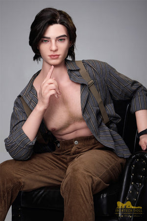 La bambola di sesso maschile di Luca (Irontech Doll 170 cm m9 silicone)
