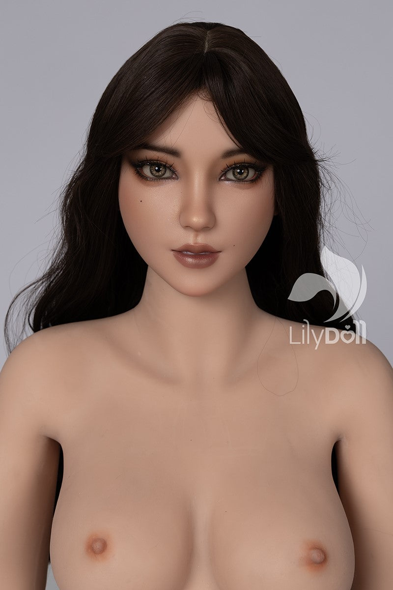 Aria-C poupée sexuelle (LilyDoll Bonnet D 158 cm #LD018 Silicone+TPE)