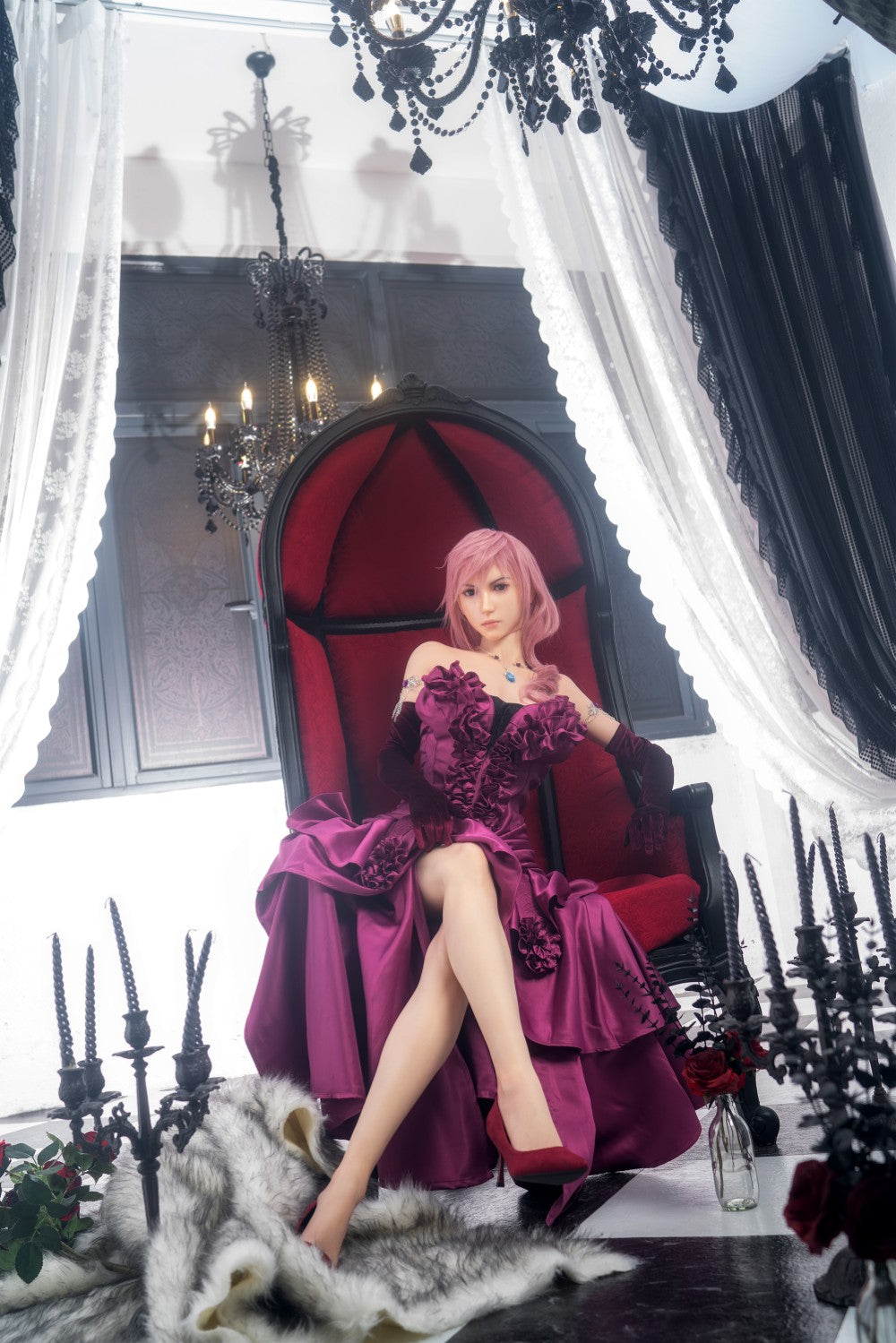 Lightning Bambola sessuale (Game Lady 171 cm G-Cup No.19 Silicone)