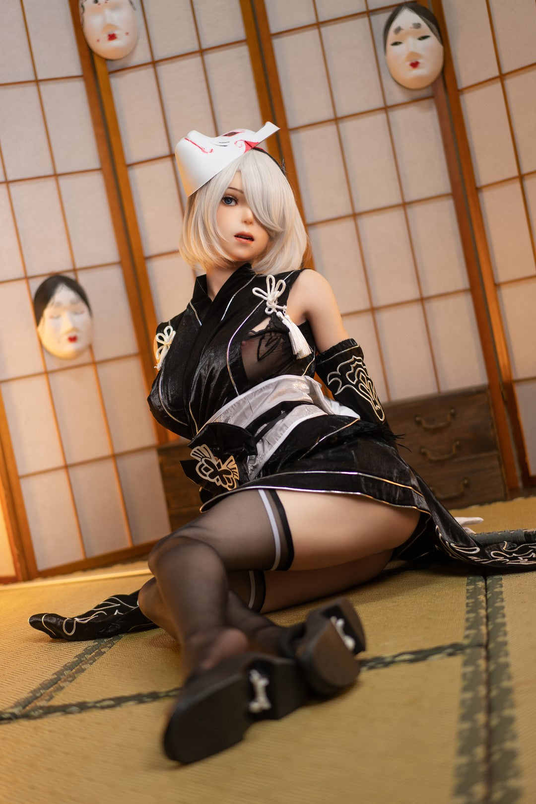 Yorha 2B sexpuppe (Game Lady 171cm E-cup Nr.24 Silikon)