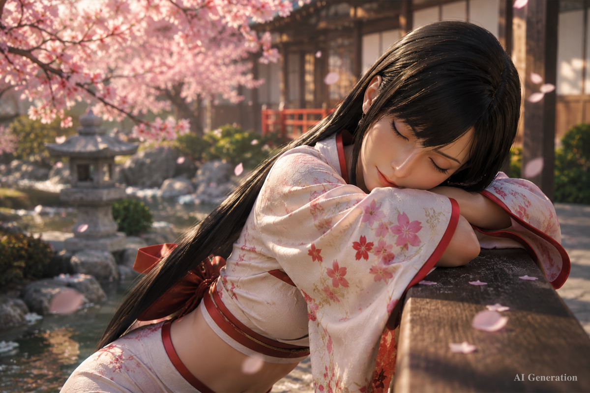 Tifa Sleeping Sex doll (Game Lady 167cm D-cup No. 45 silicone)