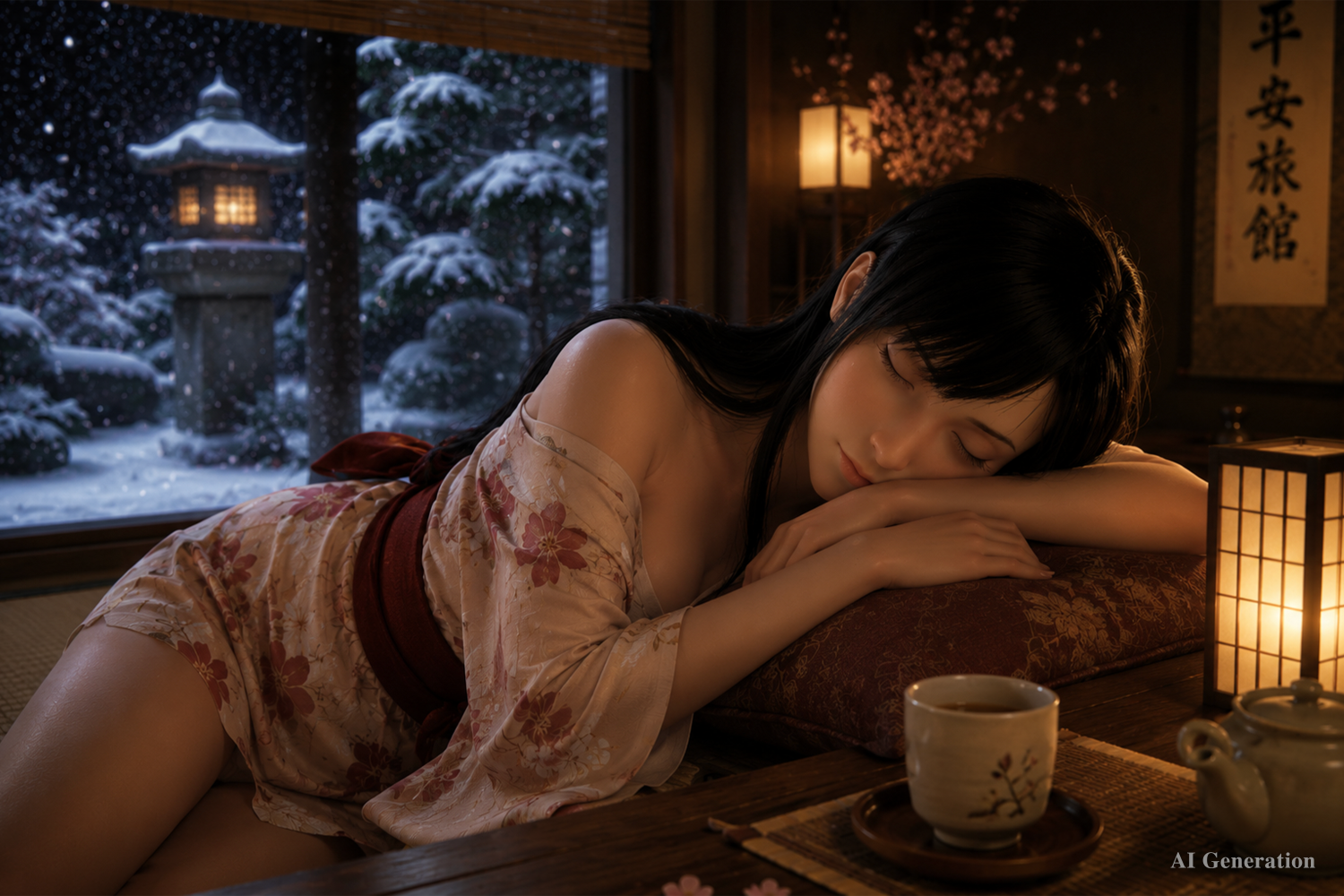 Tifa Sleeping Sex doll (Game Lady 167cm D-cup No. 45 silicone)