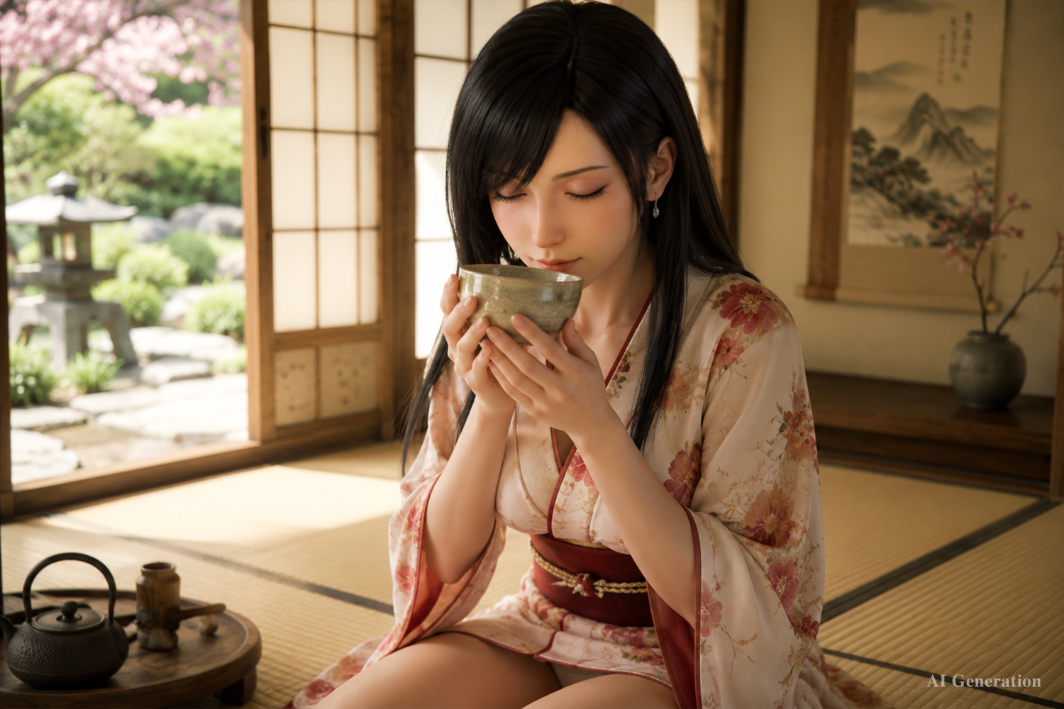 Tifa Sleeping Sex doll (Game Lady 167cm D-cup No. 45 silicone)