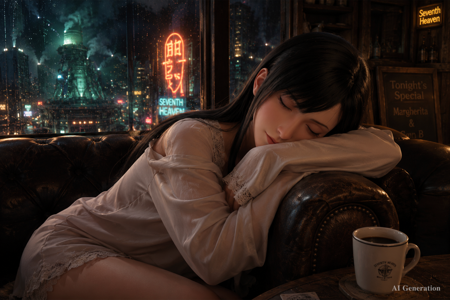Tifa Sleeping Sex doll (Game Lady 167cm D-cup No. 45 silicone)