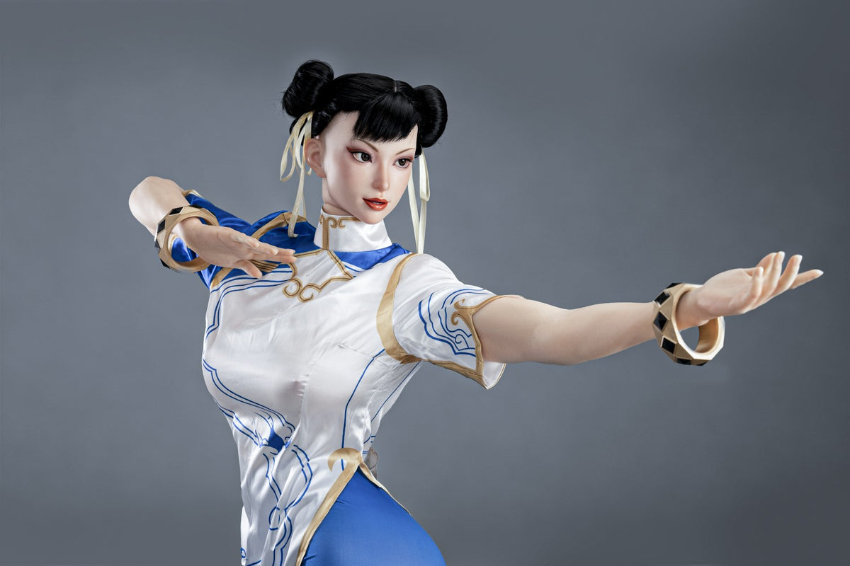 Chun Li sexpuppe (Game Lady 169cm F-cup Nr.47-1 Silikon)