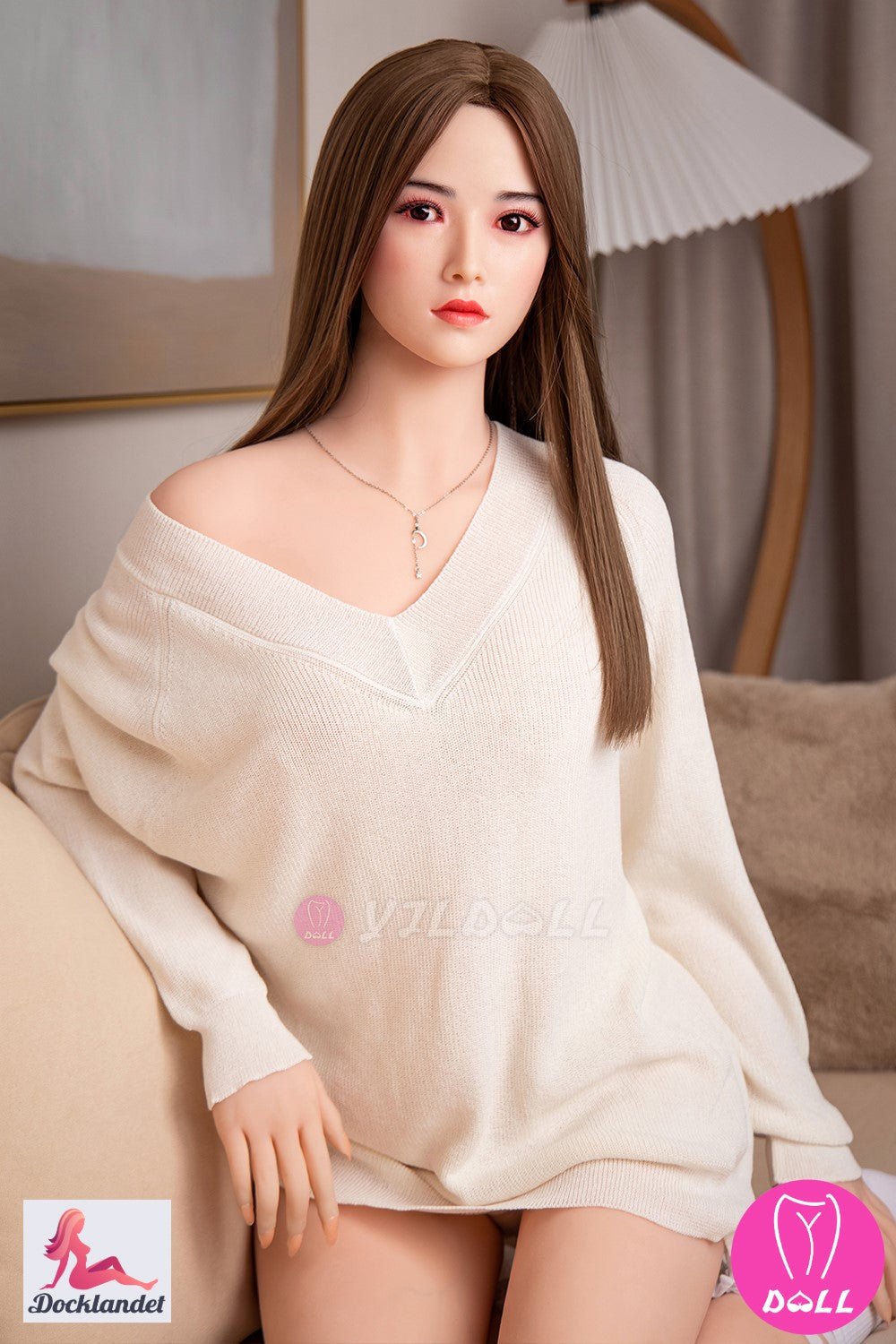 Li Na poupée sexuelle (YJL Doll Bonnet B 166 cm #806 TPE+Silicone)