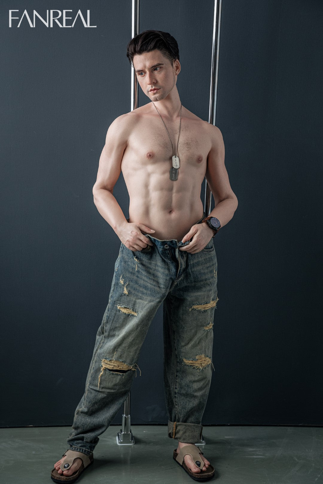 Henry Male sexpuppe (FanReal Doll 173cm Silikon)