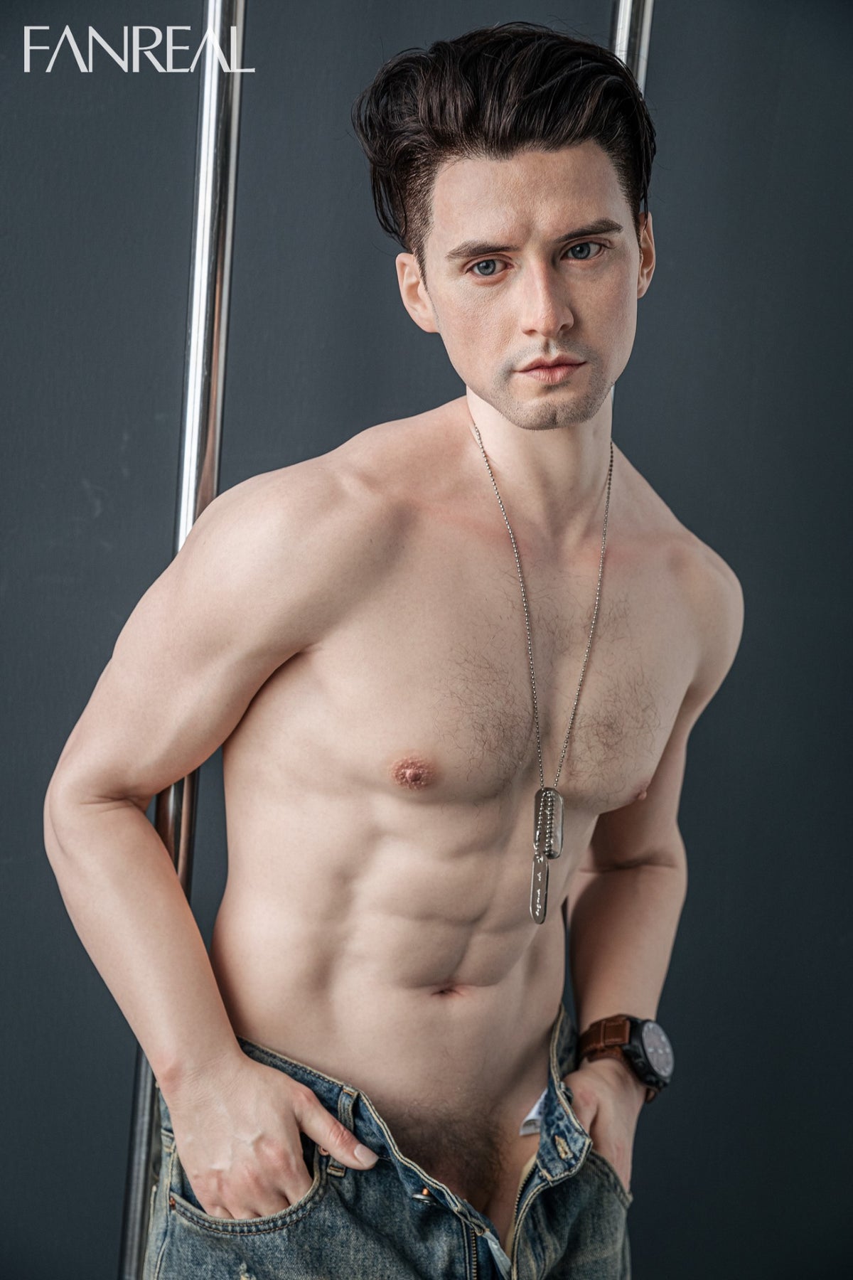 Henry Male sexpuppe (FanReal Doll 173cm Silikon)