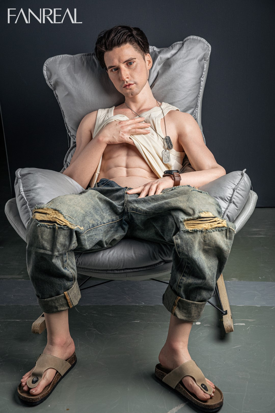 Henry Male sexpuppe (FanReal Doll 173cm Silikon)