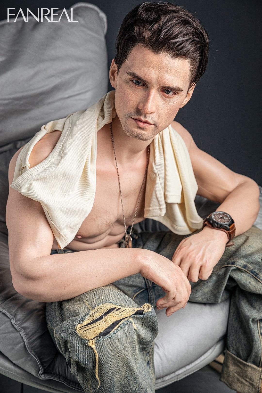 Henry Male sexpuppe (FanReal Doll 173cm Silikon)