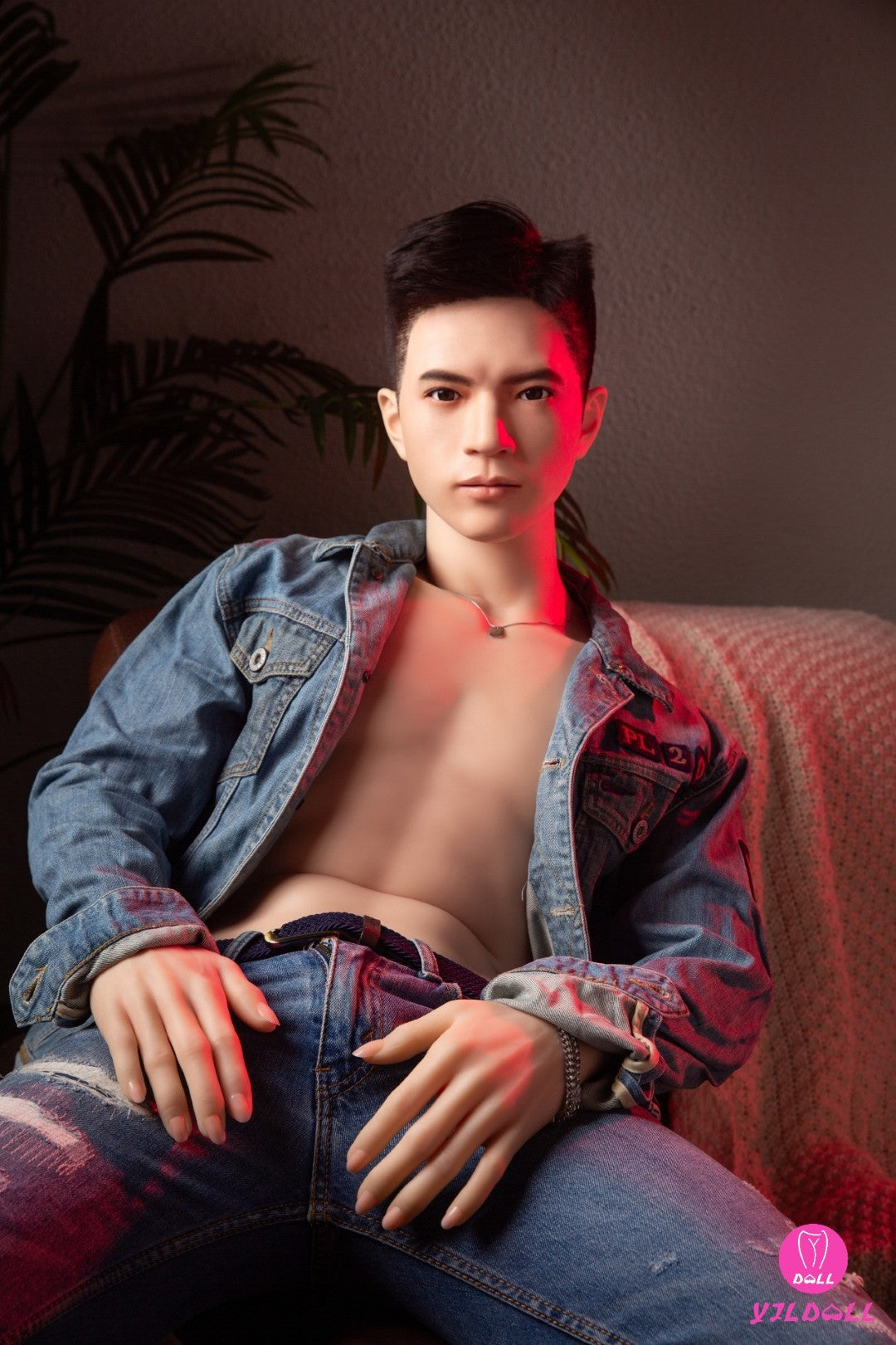 Bambola di sesso maschile Edward (YJL Doll 177 cm MD018 Silicone)